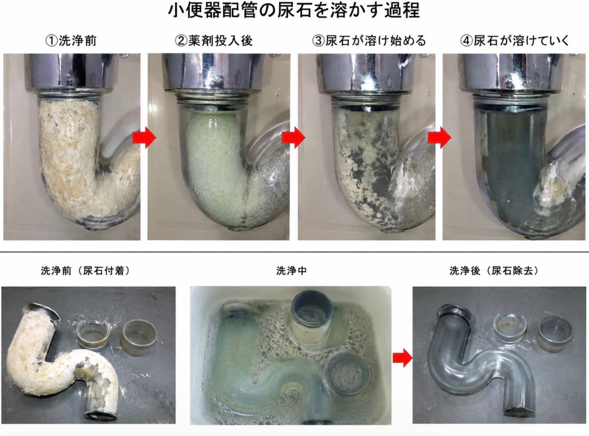 大学病院での尿石除去 ビフォーアフター